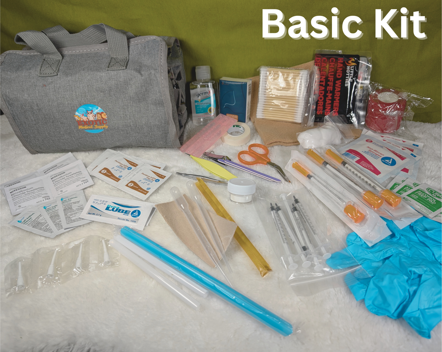 Exotic Medical Supply Kits - Local pickup only