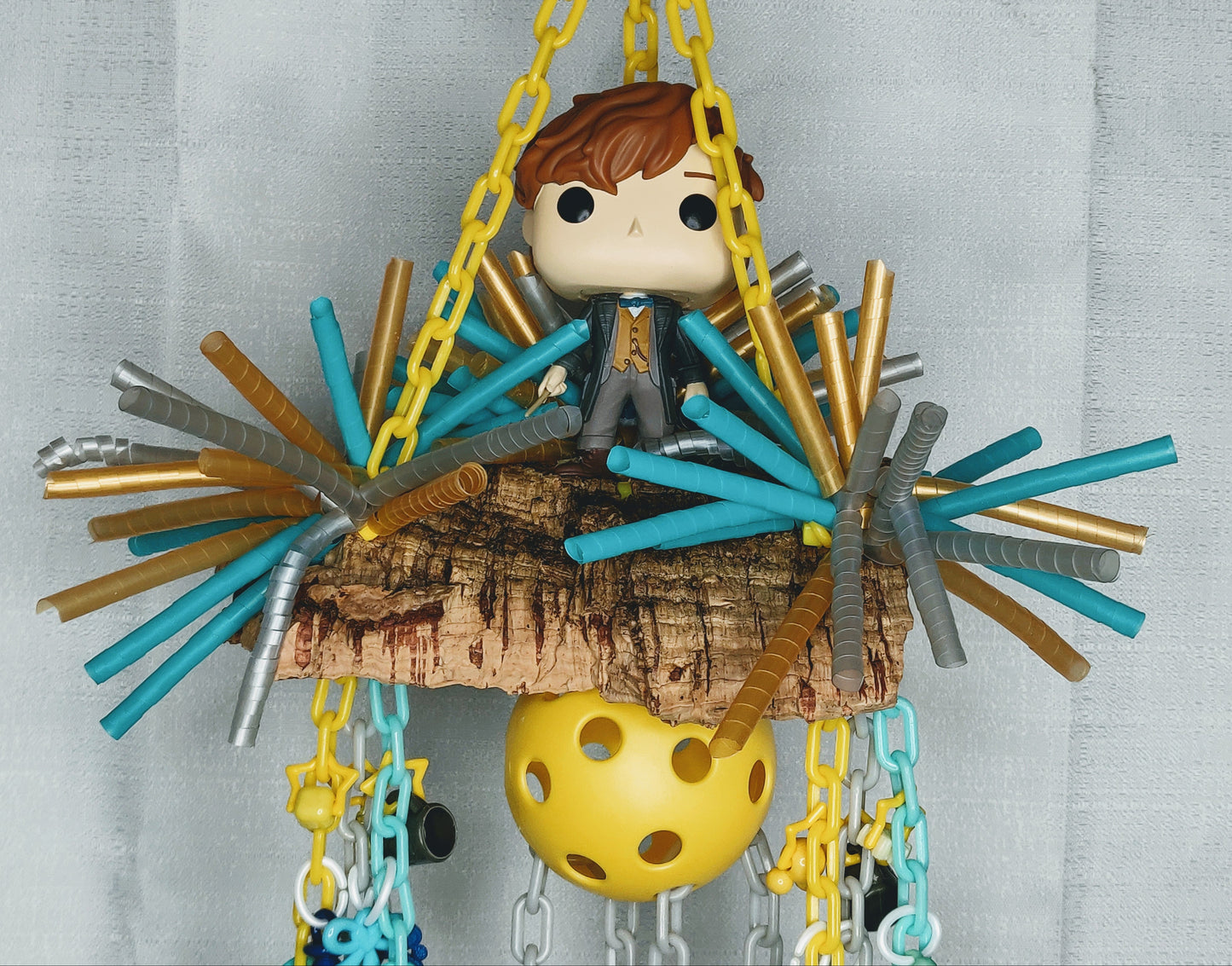 Cork Bark Enrichment Toy