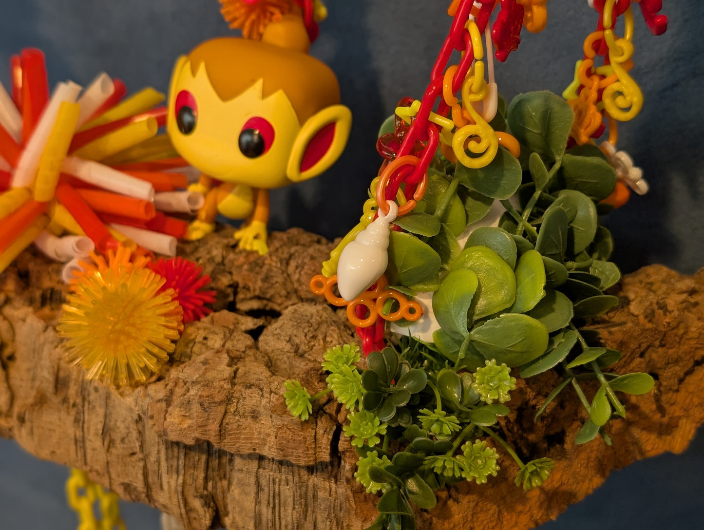 Cork Bark Enrichment Toy