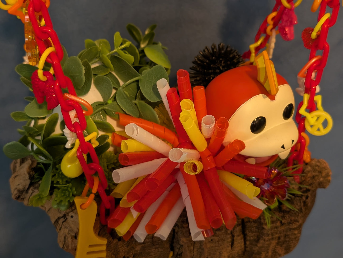 Cork Bark Enrichment Toy