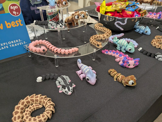 Cozy Critters – 3D Printed Articulated Animal with Bonding Bag