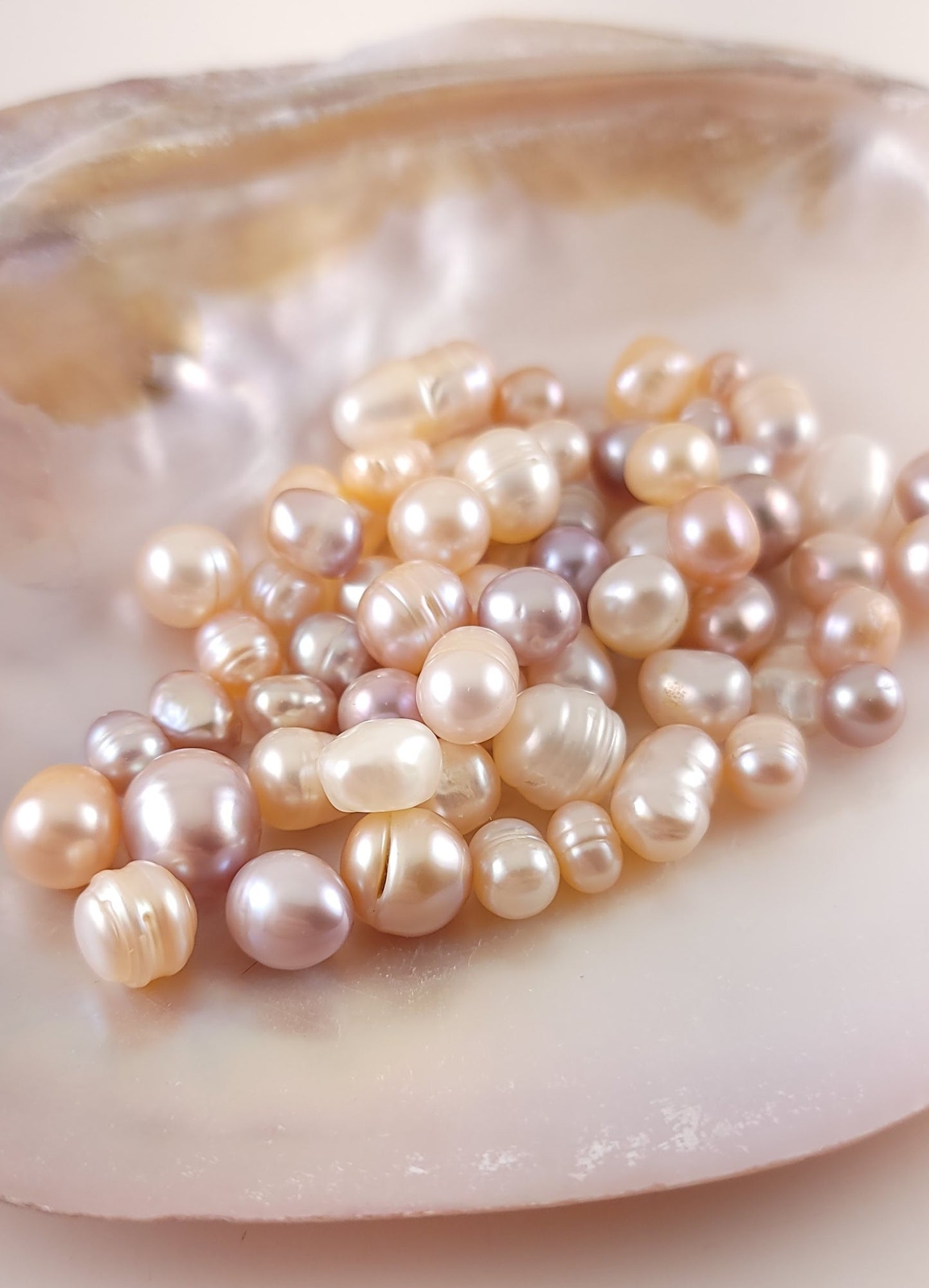 Leucistic Sugar Glider Pearl Pendant