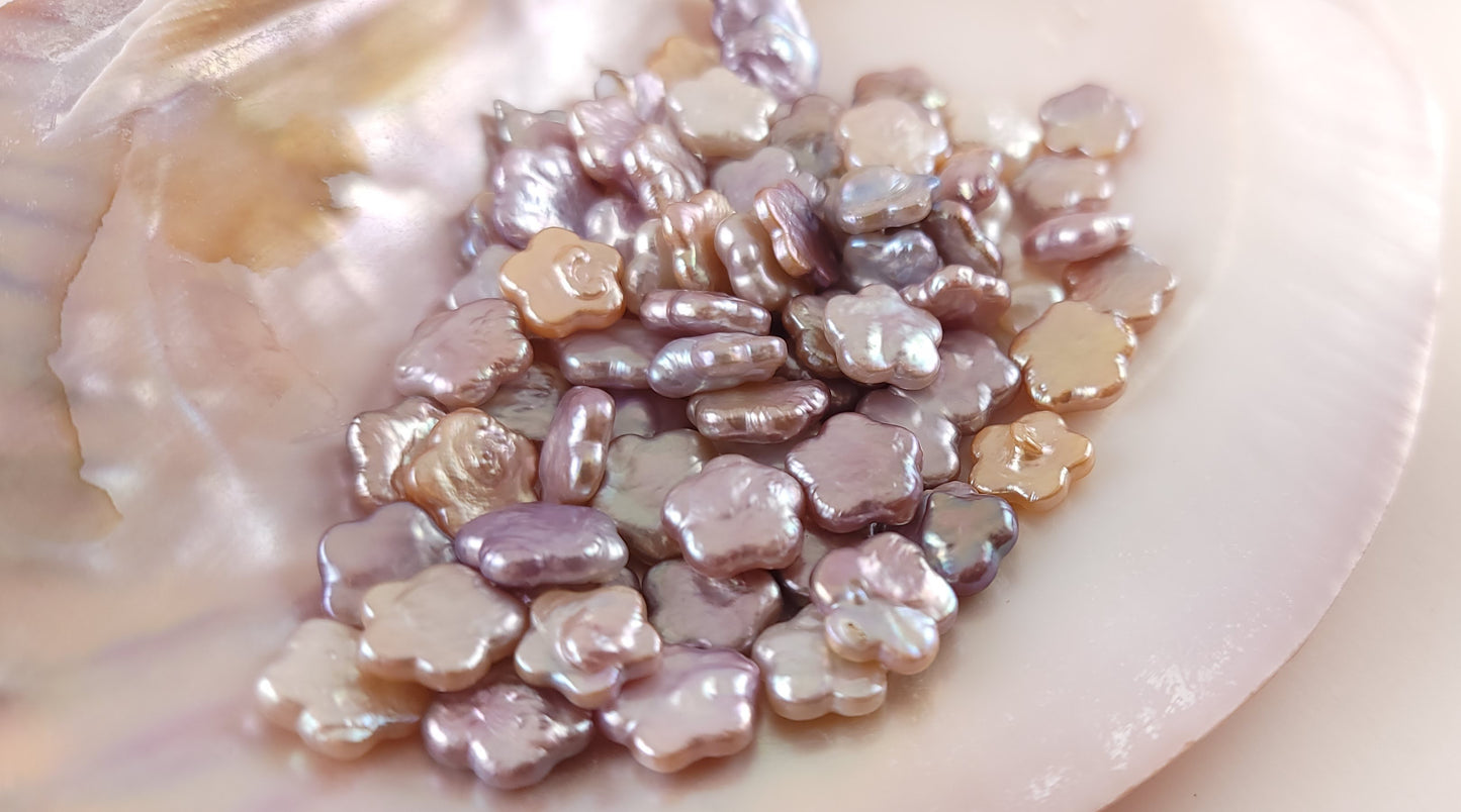 Floral Sugar Glider Pearl Pendant