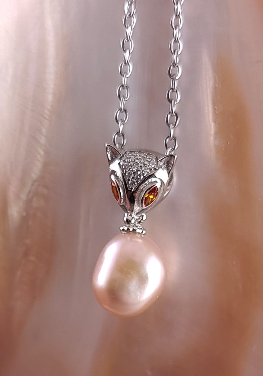Adorable Cremino Sugar Glider Pearl Pendant
