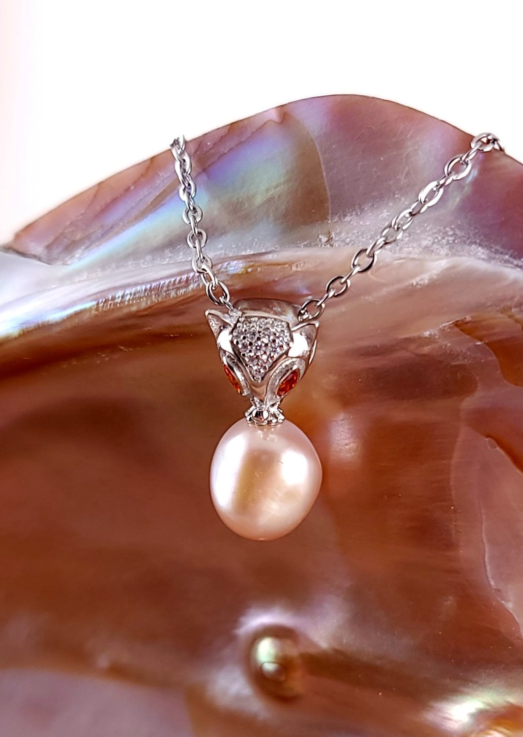 Adorable Cremino Sugar Glider Pearl Pendant