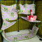 Star Wars Baby Yoda 5-Piece Fleece Cage Set for Sugar Gliders & Small Pets