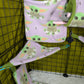 Star Wars Baby Yoda 5-Piece Fleece Cage Set for Sugar Gliders & Small Pets