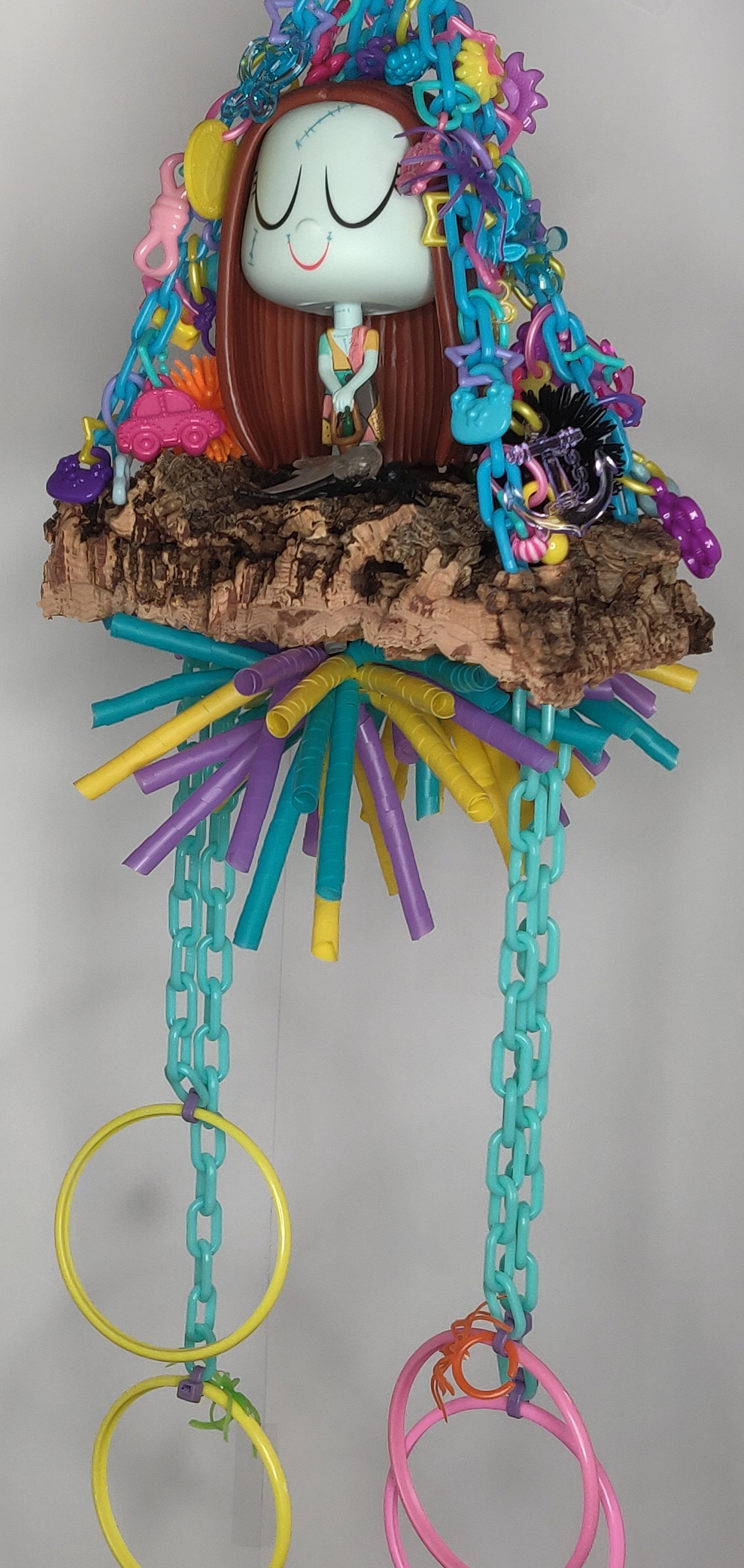 Cork Bark Enrichment Toy