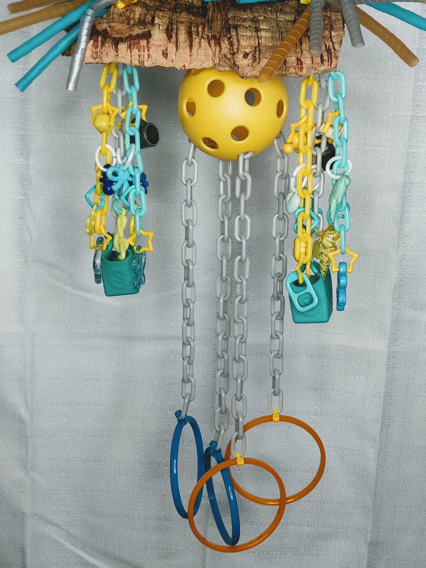 Cork Bark Enrichment Toy