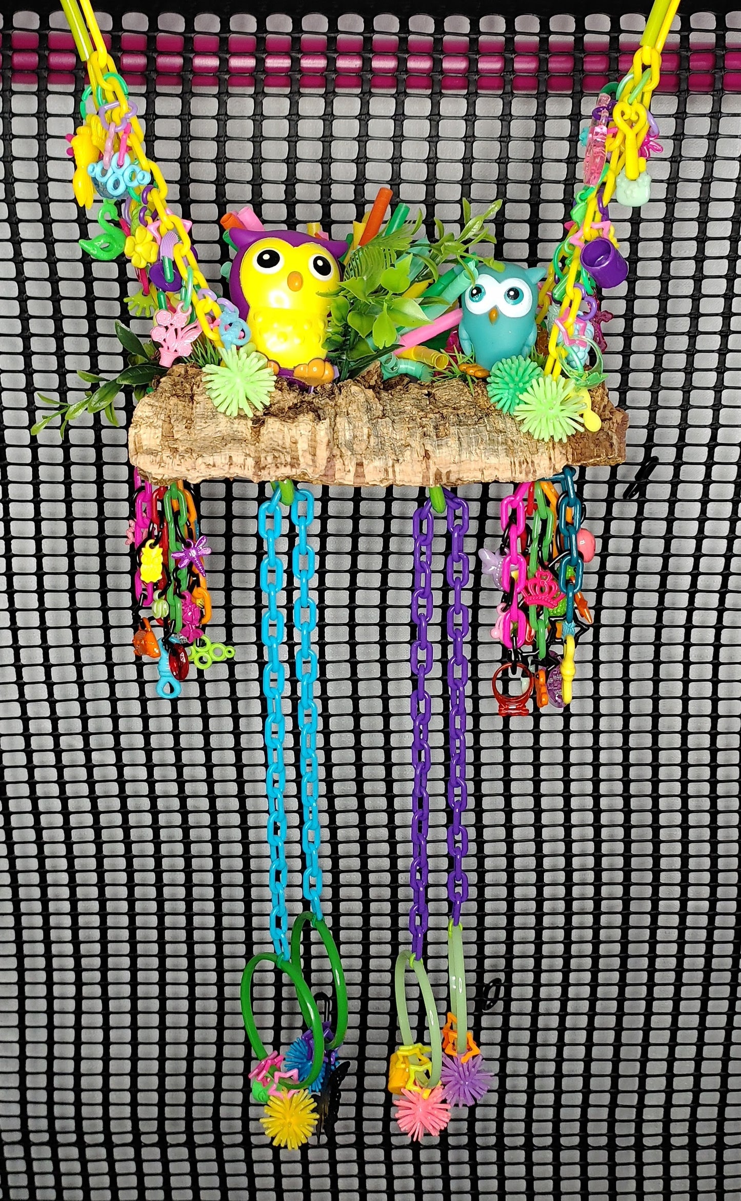 Cork Bark Enrichment Toy