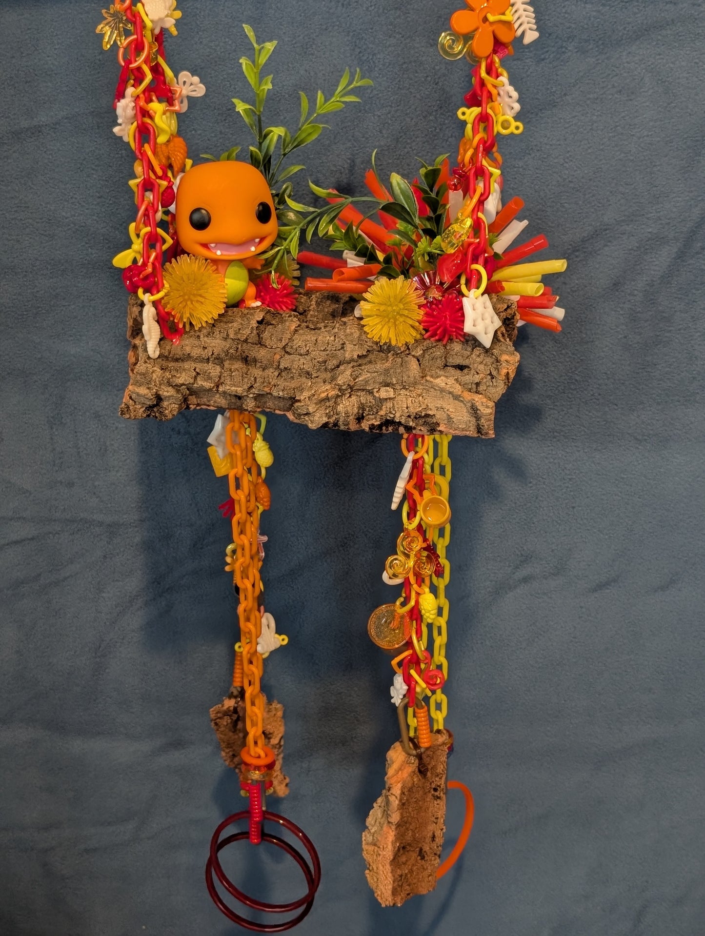 Cork Bark Enrichment Toy