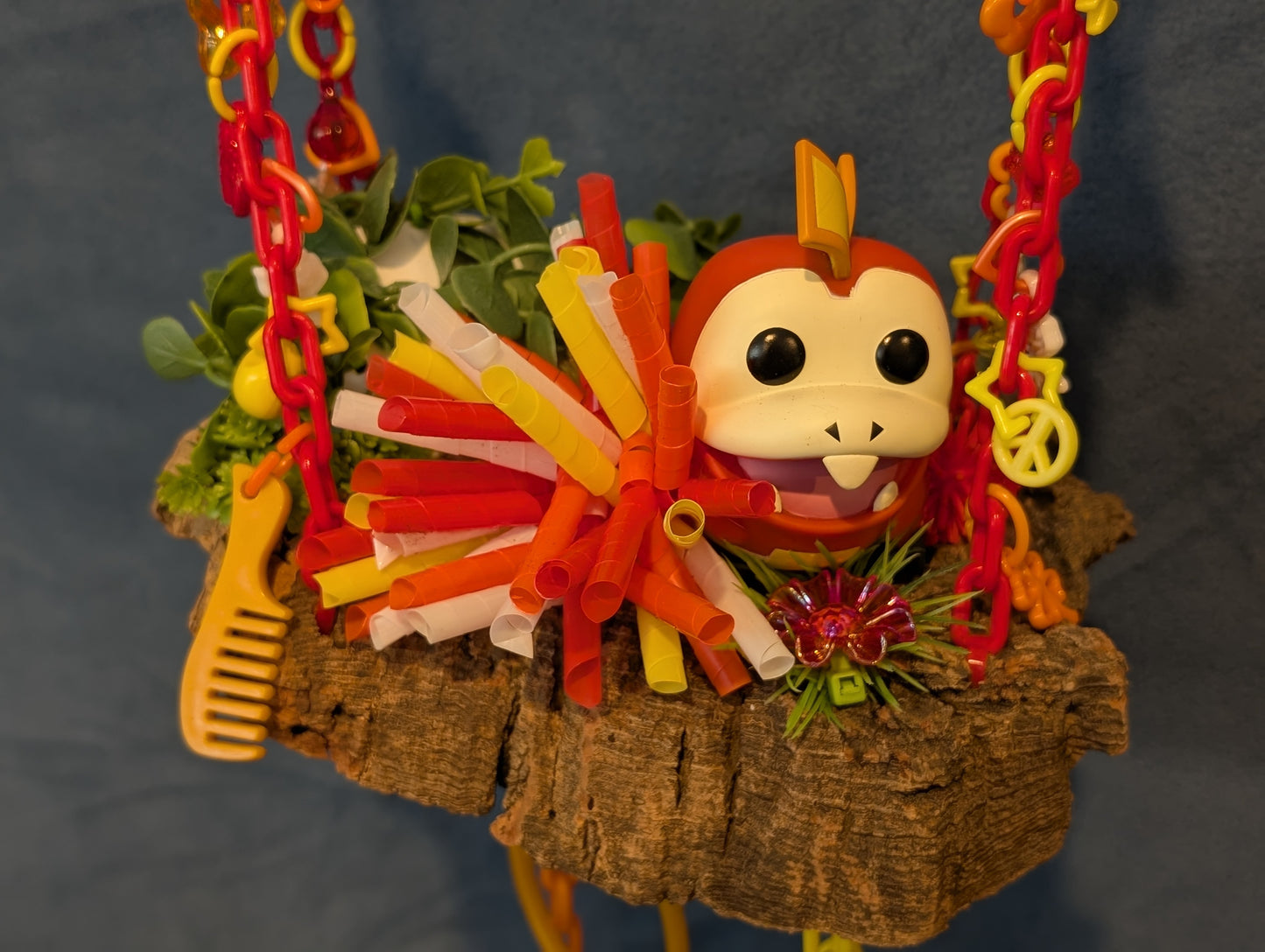 Cork Bark Enrichment Toy