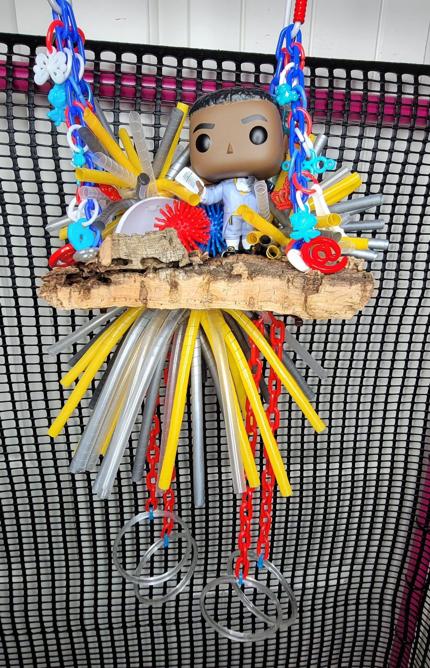 Cork Bark Enrichment Toy