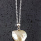 Flirty Heart Pearl Pendant