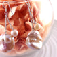 Whimsical Dangling Baroque Pearl Earrings