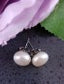 Classic White Pearl Stud Earrings