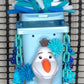Olaf trash can toy kit