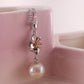 Flattering Rose Gold Flower Pearl Pendant